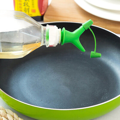 

Toponeto Double Head Leakproof Soy Sauce Bottle Mouth Stuffed Vinegar Bottle Stopper