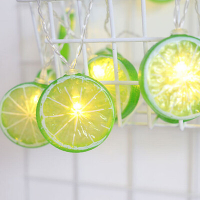 

Gobestart Lemon Fairy Lights with 20 LED Battery Powered Wedding Christmas Home Decor