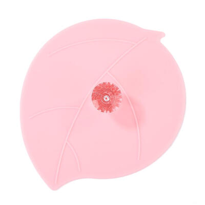

Leaf Shape Silicone Cup Cover Heat Resistant Sealed Cap Leakproof Cups Lid