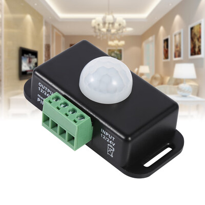 

Greensen DC 12V24V Body Security Infrared PIR Motion Sensor Detector Switch for LED Light Strip