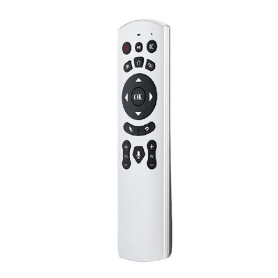 

Air Mouse Voice Remote Control 24G Wireless Aluminum Alloy Air Mouse Remote Control TK808 Grey