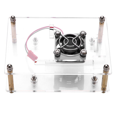 

Greensen Acrylic PMMA Enclosure Box Protective Case Cooling Fan for Raspberry Pi 2 3 Model B&Pi B