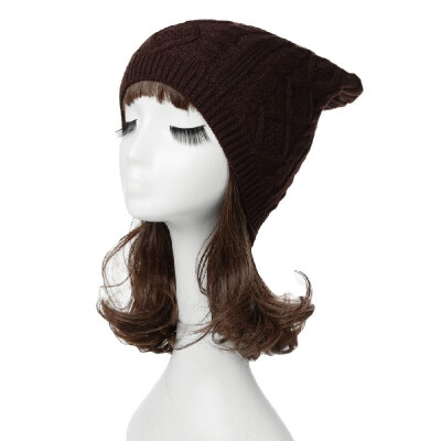 

New Fashion Unisex Women Men Knitted Beanie Solid Color Ribbed Design Slouchy Hat