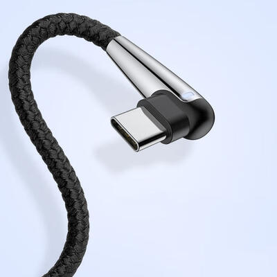 

Baseus MVP Series Universal USB Type-C Fast Charging Charger Cable Mobile Phone Elbow Data Cables -1m