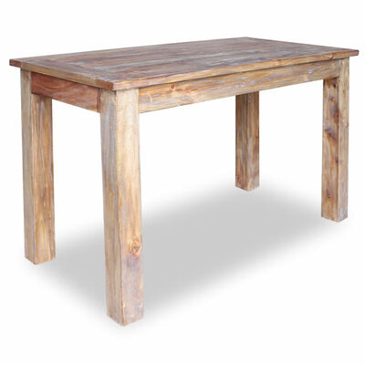 

Dining Table Solid Reclaimed Wood 472"x236"x303"