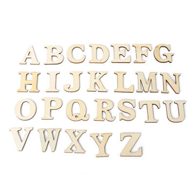 

Wooden Letters Alphabet for DIY Scrapbooking Art Craft Scatter Home Decor