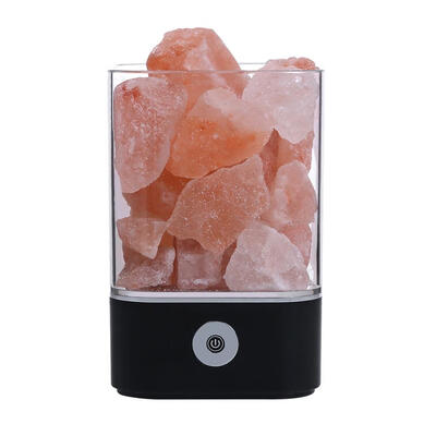 

USB LED Night Light Natural Air Purifier Himalaya Crystal Salt Lamp Gifts
