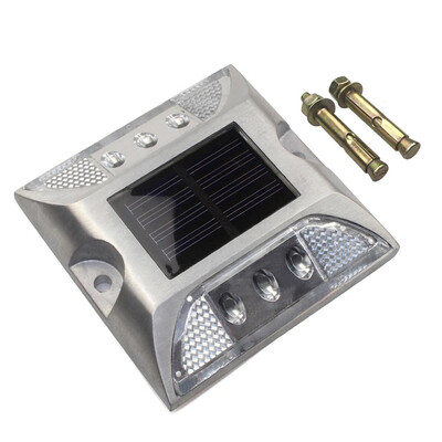 

Gobestart Solar Deck Lights LED Dock Light Solar Lights Step Road Path Lights Ground Step