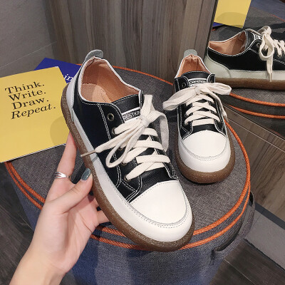 

Canvas Shoes Female Summer Flat Bottom White Shoes