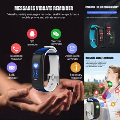 

P1plus Color Screen Smart Watch Bracelet Tracker Blood Pressure Heart Rate