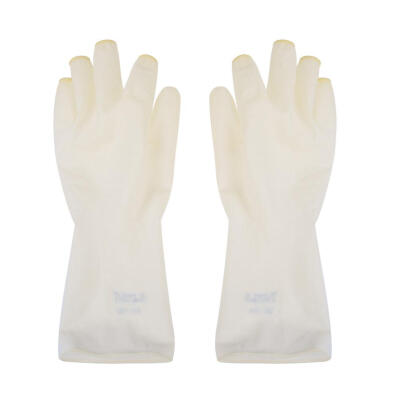 

1pair Elastic Disposable Rubber Gloves Extensible Mittens Hair Dye Gloves