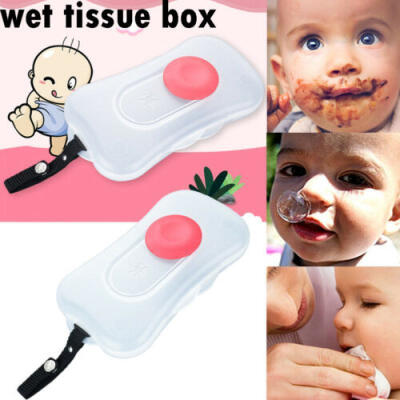 

BABY TRAVEL WIPE CASE CHILD WET WIPES BOX CHANGING DISPENSER HOME HOLIDAY USE