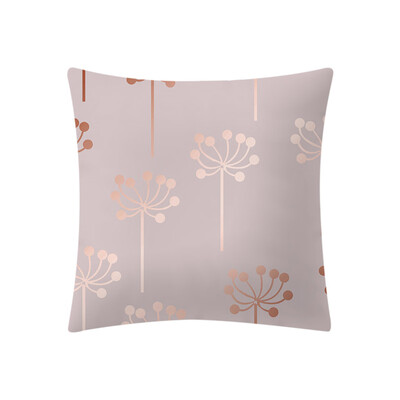 

〖Follure〗Rose Gold Pink Cushion Cover Square Pillowcase Home Decoratio