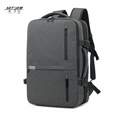 

Multi-function shoulder bag fashion mens Oxford Brake chain business backpack bag