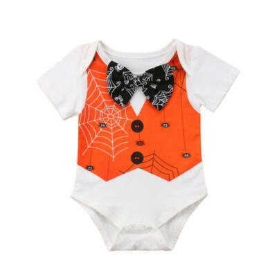 

UK Halloween Newborn Kids Baby Boy Girl Romper Bodysuit Jumpsuit Outfits Clothes