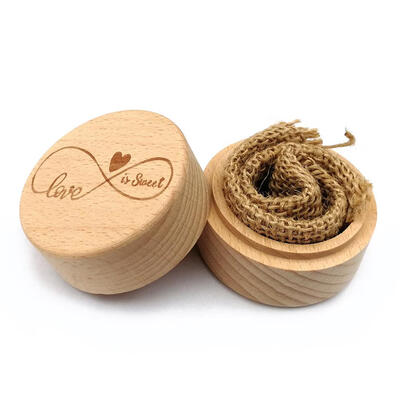 

Wood Wedding Ring Box Case Rustic Proposal Ring Bearer Box Valentines Gift