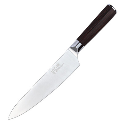 

Chef knife color wooden handle chef kitchen knife hotel stainless steel kitchen knife chef western household kitchen knife