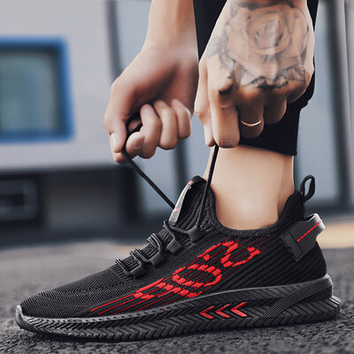 

Autumn mens shoes net red with the same paragraph sports&leisure breathable mesh shoes mesh Korean version of the trend of mens cloth shoes wild tide shoes
