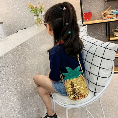 

Children Kid Girls Bling Sequin Handbag Shoulder Messenger Bags Crossbody Wallet