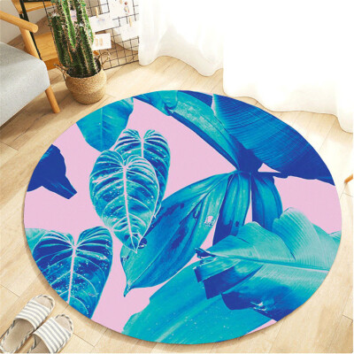 

〖Follure〗Botany Elements Blanket Round Bathroom carpet 60cm