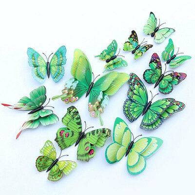 

Colourful 3D Butterflies Wall Art Stickers Wall Decal Home Decor Girls Room GIFT