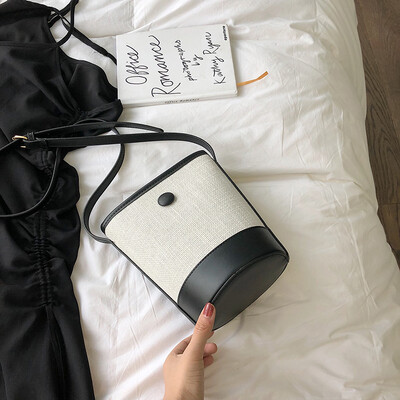 

Summer new color small bag female 2019 new wave Korean version of the wild single shoulder slung fashion casual bucket bag