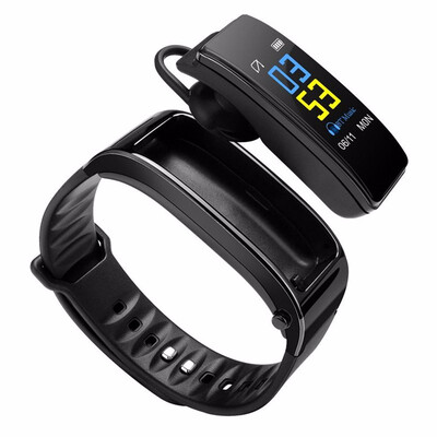 

Y3PLUS ColorScreen 2IN1 Bluetooth Smart Watch Fitness Wristband Bracelet Headset