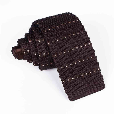 

Mens Knit Tie Japanese Polyester Flat Tie Hong Kong Style Casual Fashion Narrow Tie Unisex