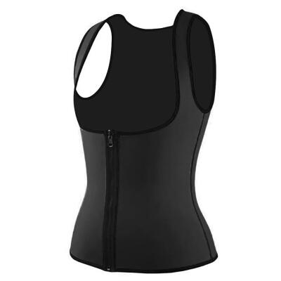 

Sweat Body Shaper Slimming Waist Trainer Cincher Vest Women Shapers Black