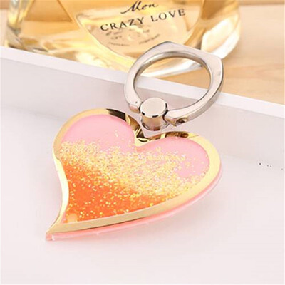 

Universal 360 Rotating Finger Ring Stand Holder for Cell Phone Love Flow Sand