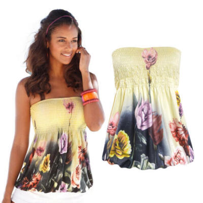 

UK STOCK Womens Off Shoulder T Shirt Floral Casual Summer Lace Floral Blouse