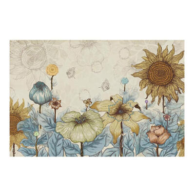 

Sunflower PVC Anti-skid Self-adhesive DIY Waterproof Toilet Floor Sticker
