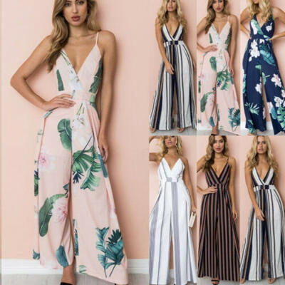 

Fashion Women Clubwear Summer Playsuit Bodycon Party Jumpsuit Romper Trousers