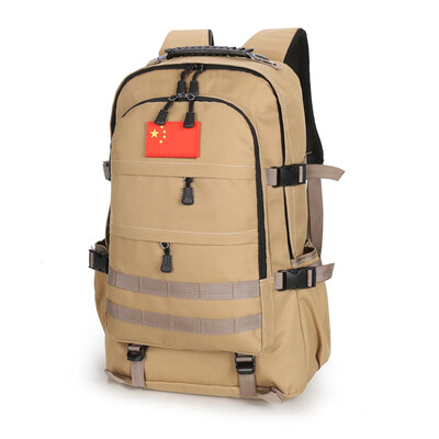 

Camouflage backpack mountaineering backpack hiking bag outdoor shoulder bag mens waterproof light multi-functional travel three-l