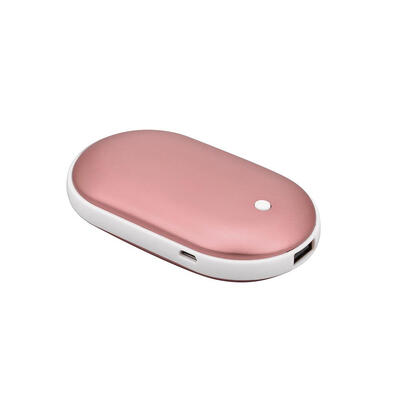 

Cobblestone Shape USB Rechargeable Electric Hand Warmer Charging Heater