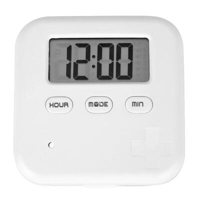 

4 Grids Electronic Intelligent Tablet Box Timing Reminder Medical Pill Case