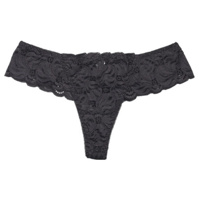 

Womens Thong Womens Underwear Large Size Sexy Lace Transparent Temptation T pants 2q