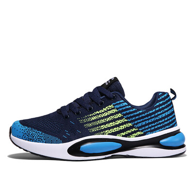 

2019 summer new breathable mesh mens shoes casual students wild 3D mesh hole light fly woven sports shoes men