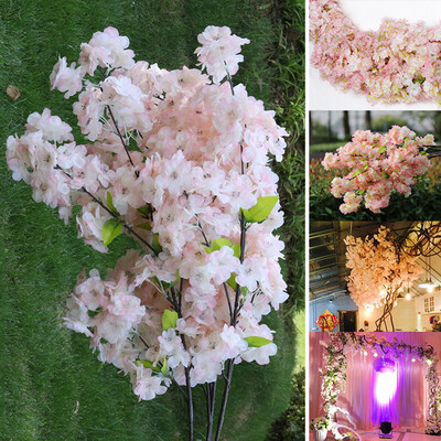 

1 Branch Cherry Flower Cloth Artificial Flowers Home Decorations Wedding Fake Simulation Flowers