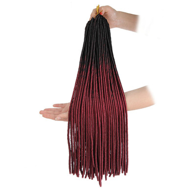 

Gobestart Fashion Pretty Woman Girl Gradient Color Twist Crochet Braids Extensions Wigs