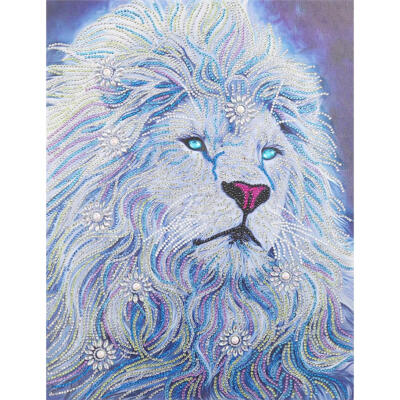 

5D DIY Special Shaped Diamond Painting Lion Cross Stitch Embroidery Kits