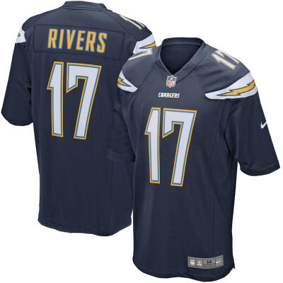 

Youth Football Jersey Los Angeles Chargers Philip Rivers Navy Blue Game Jersey