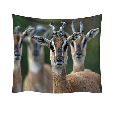 

Toponeto Fashion Tapestry Planet Animals Pattern Style Decorative Tapestry Home Decor