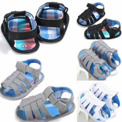 

AU Baby Boy Woven Sandals Shoes Casual Sneaker Anti-slip Soft Sole Toddler Shoes