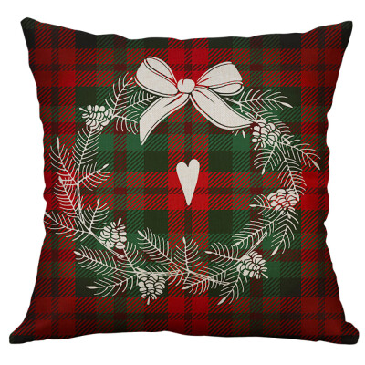 

〖Follure〗Christmas Sofa Bed Home Decor Pillow Case Cushion Cover