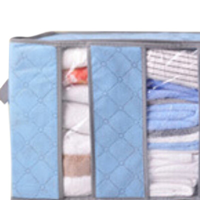 

Foldable Storage Box Large Fabric Organizer Bag Household Items With Cover