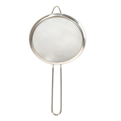 

Kitchen Metal Fine Mesh Oil Strainer Flour Colander Sifter Sieve Filter Screen