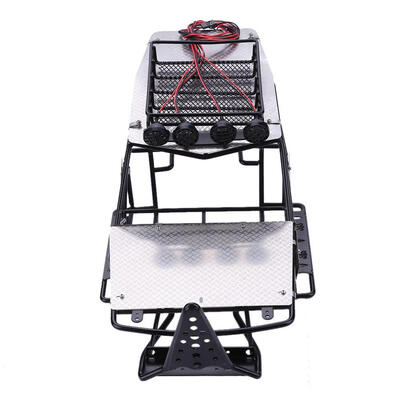 

Metal Frame Body Roll Cage with Roof Rack Metal Sheet for RC Axial Wraith