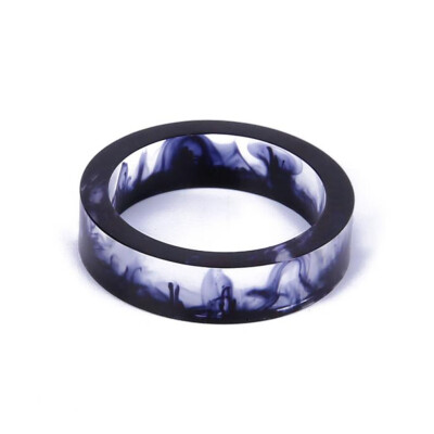 

Painting Ink Resin Glue Trend Color Personality Ink Blue Ring Resin Pattern