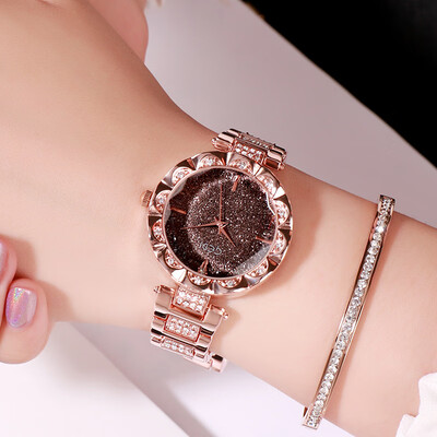 

2019 Shiny Quartz Ladys Watches Elegant Rose Gold Women Wrist Watch Brand Luxury Relogio Feminino Reloj Mujer Female Clock New